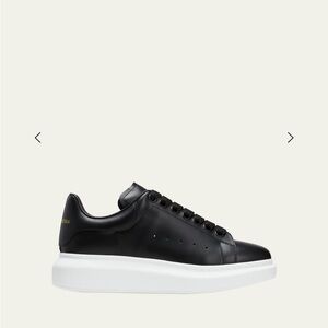 Unisex Black Alexander McQueen Sneakers